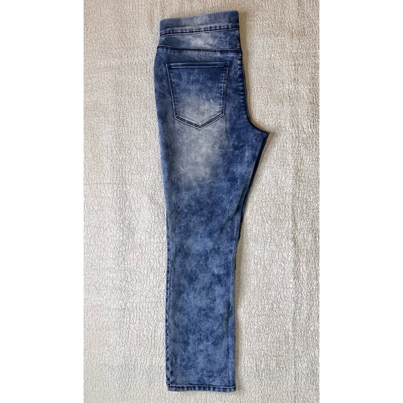 LEI Cropped Acid Wash Jeggings Size 5 NEW. - Picture 2 of 8